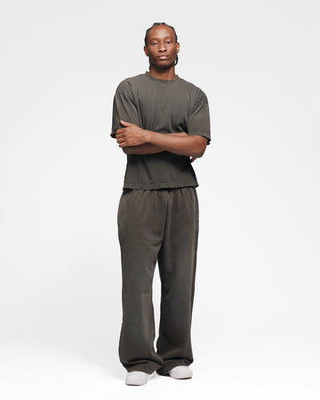 Drop Shoulder T-Shirt - Sunfaded Espresso