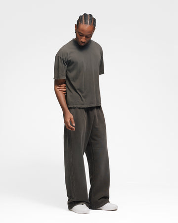 Drop Shoulder T-Shirt - Sunfaded Espresso