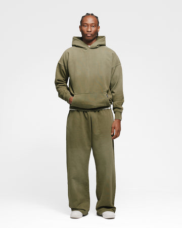 Baggy Sweatpants - Sunfaded Olive