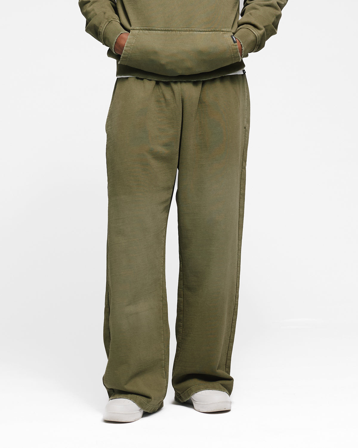 Baggy Sweatpants - Sunfaded Olive