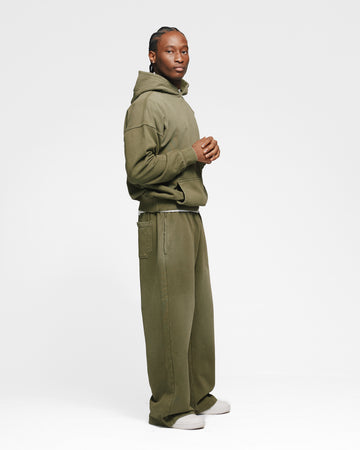 Baggy Sweatpants - Sunfaded Olive