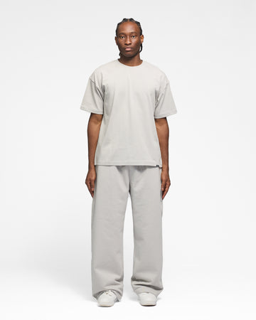 Drop Shoulder T-Shirt - Light Grey