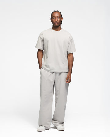 Drop Shoulder T-Shirt - Light Grey