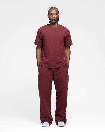 Baggy Sweatpants - Burgundy