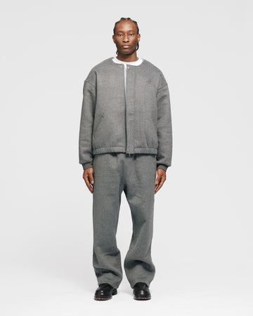 Wool Baggy Pant - Grey