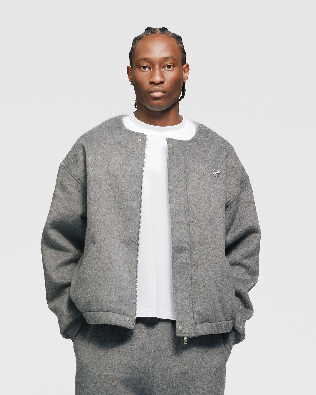 Wool Jacket - Grey