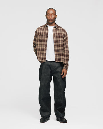 Baggy Raw Denim - Black