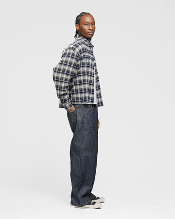 Baggy Raw Denim - Indigo