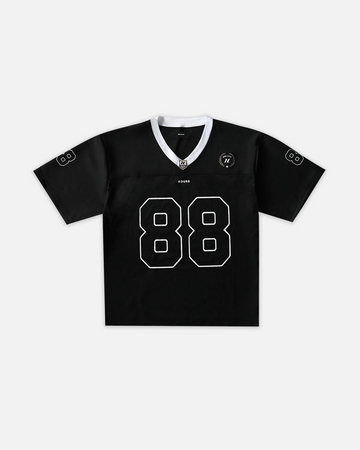 Hours Football Jersey - Black