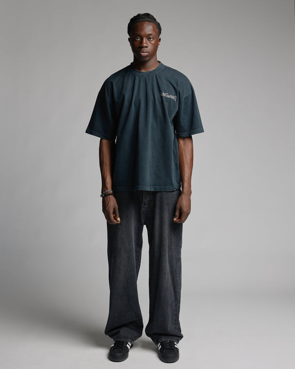 The World is Hours T-Shirt - Vintage Black