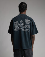 The World is Hours T-Shirt - Vintage Black