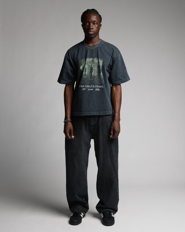 Mind is Hours T-Shirt - Vintage Black