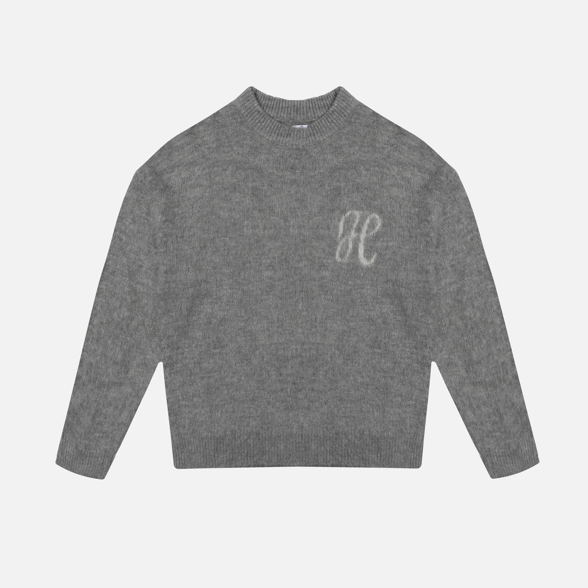 Signature Mohair Sweater - Grey