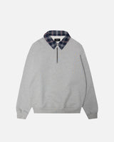 Flannel 1/4 Zip - Grey
