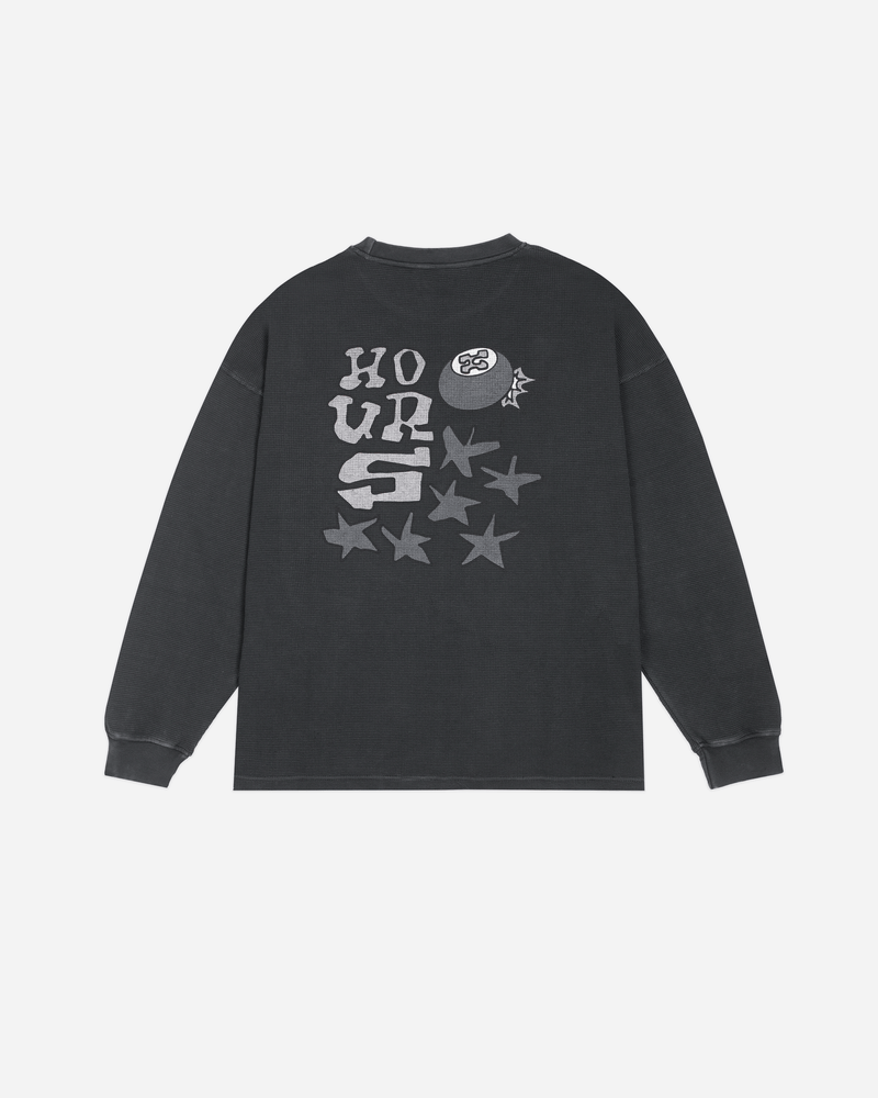 H Ball Thermal Long Sleeve - Vintage Black – Hours H Ball Thermal Long Sleeve - Vintage Black – Hours