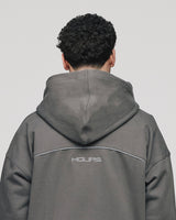 Arc Zip Hoodie - Charcoal