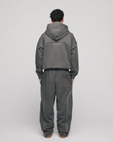 Arc Zip Hoodie - Charcoal
