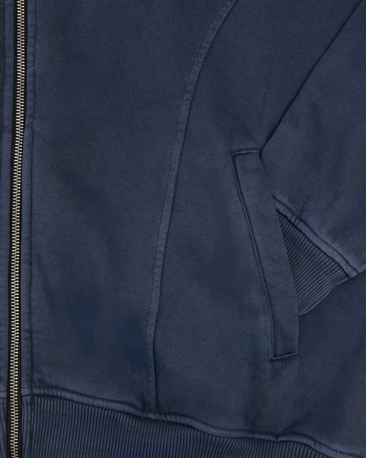 Signature Zip Hoodie - Vintage Navy