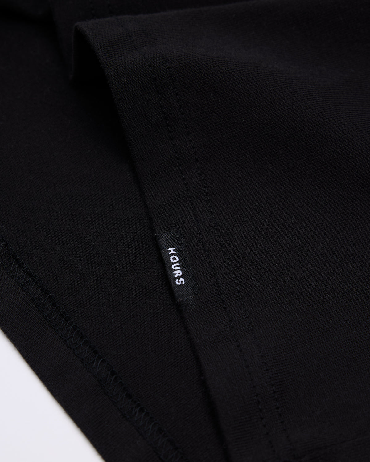 Drop Shoulder T-Shirt - Black