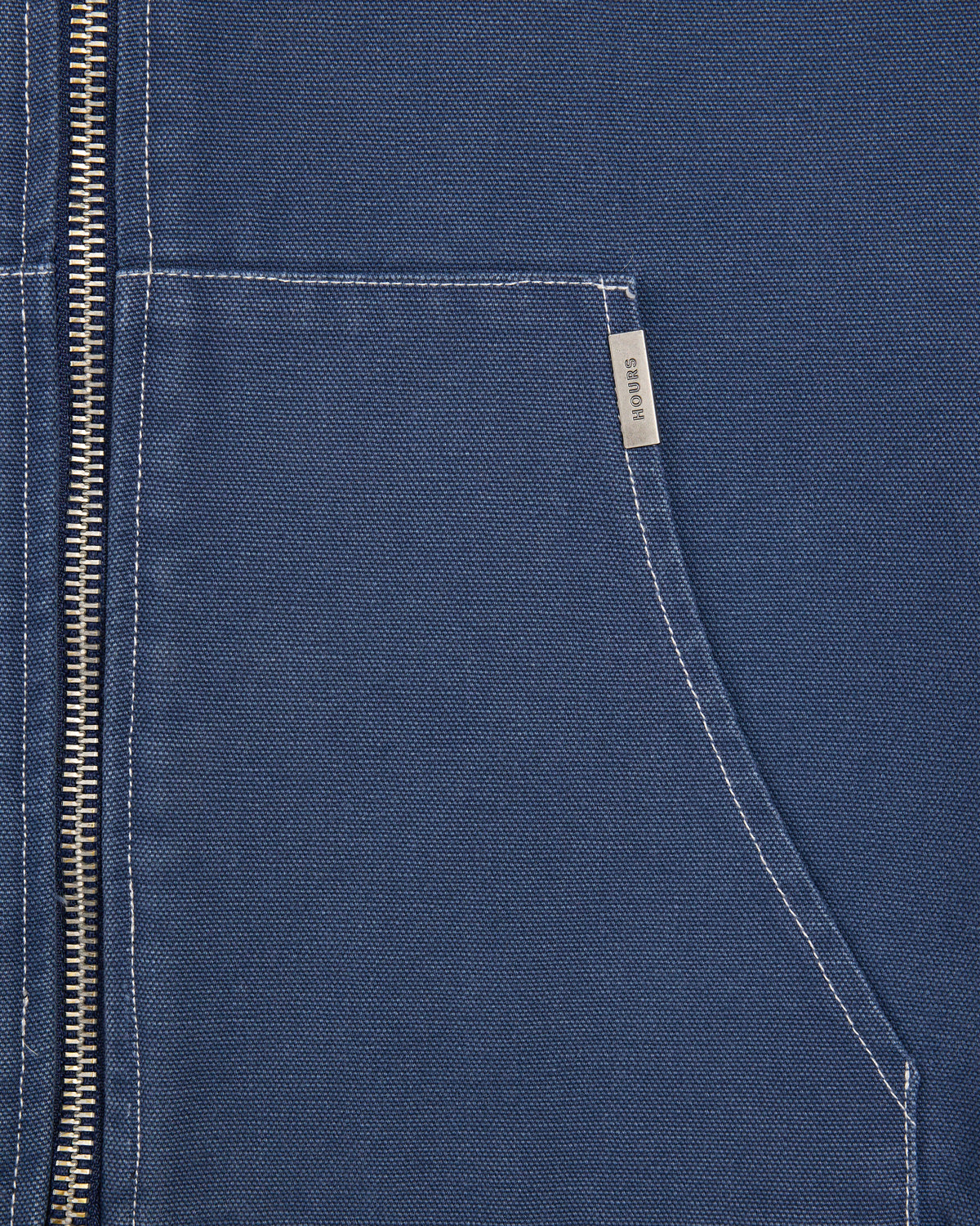 Reversible Workwear Vest - Washed Blue
