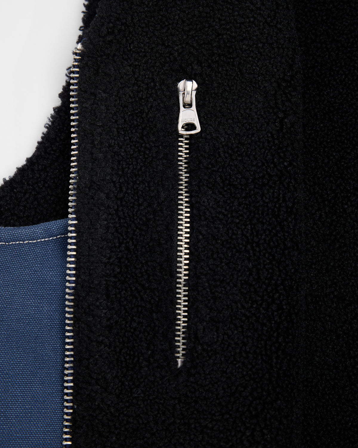 Reversible Workwear Vest - Washed Blue