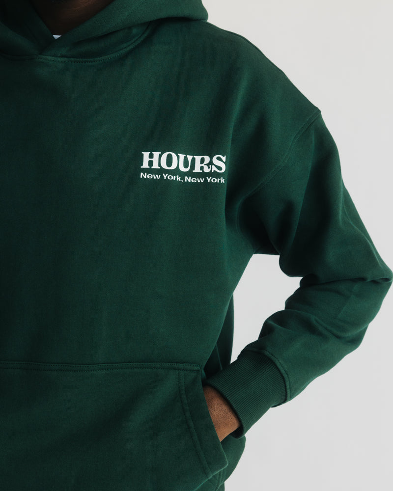 The World is Yours Hoodie - Forest Green