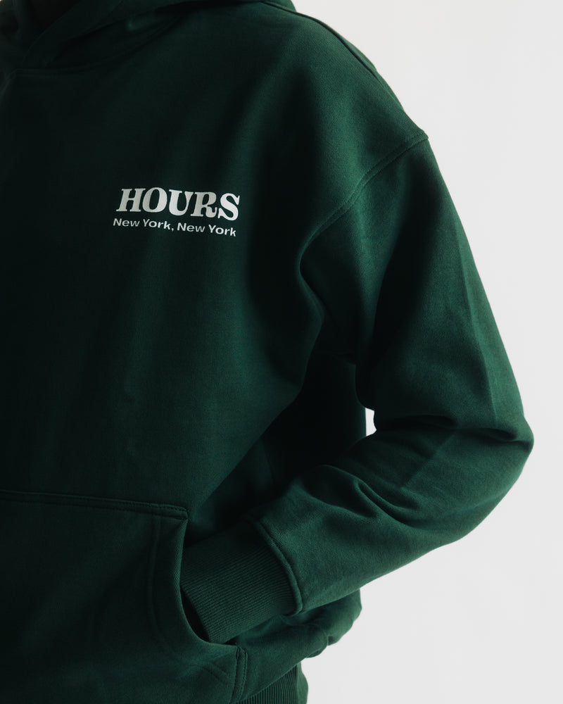 The World is Yours Hoodie - Forest Green