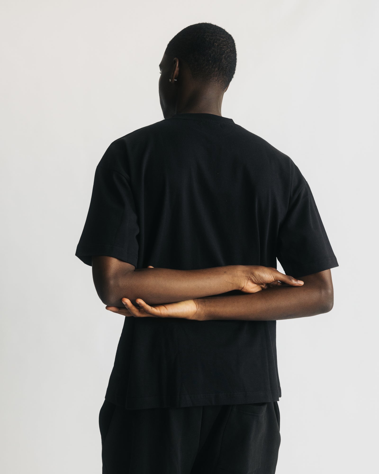 Tシャツ・カットソー Functional Crop Short Sleeve T-Shirt KS1642 Cropped T-Shirt - Black – Hours