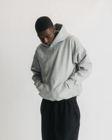 Drop Shoulder Hoodie - Grey
