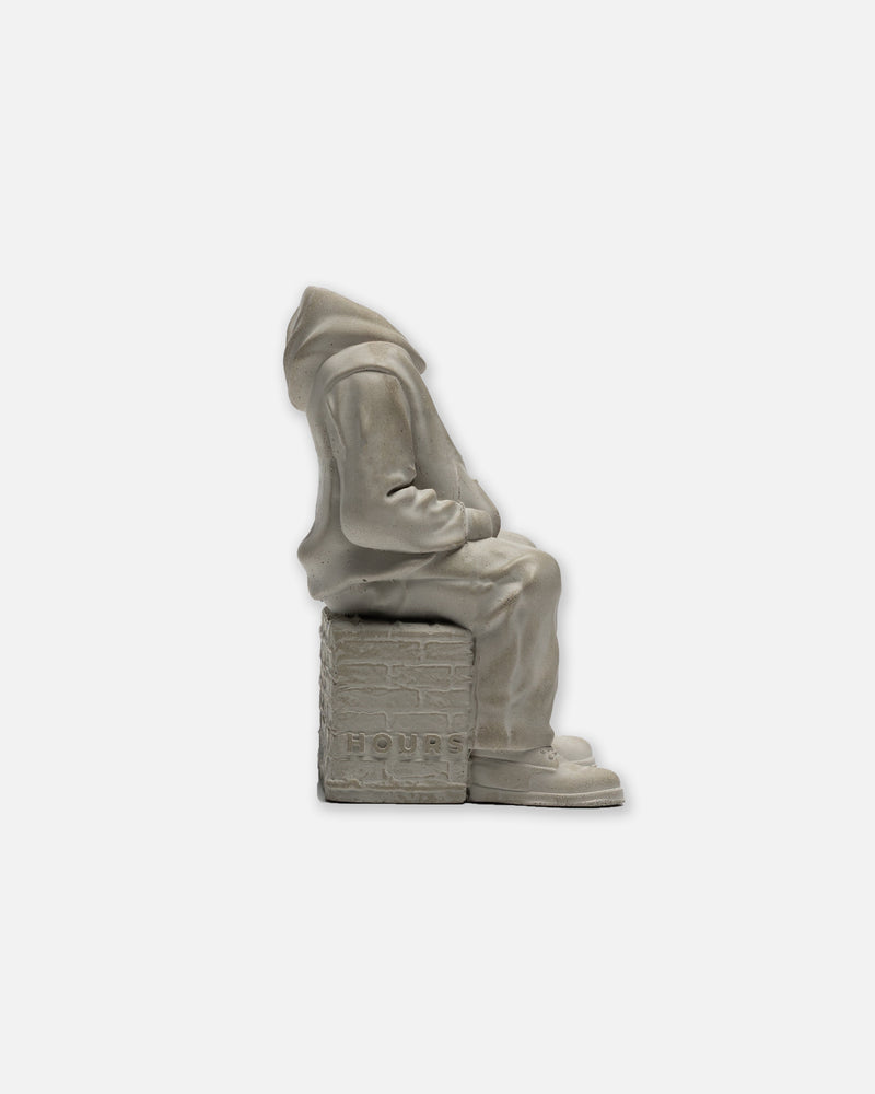 Hoodie Man Incense Holder - Concrete
