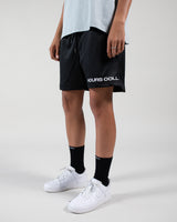 Hours Coll Mesh Shorts - Black