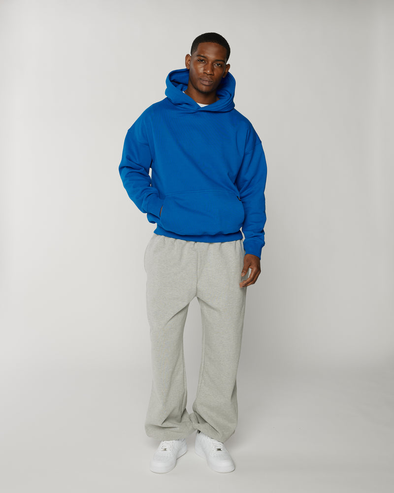 Drop Shoulder Hoodie - Royal Blue