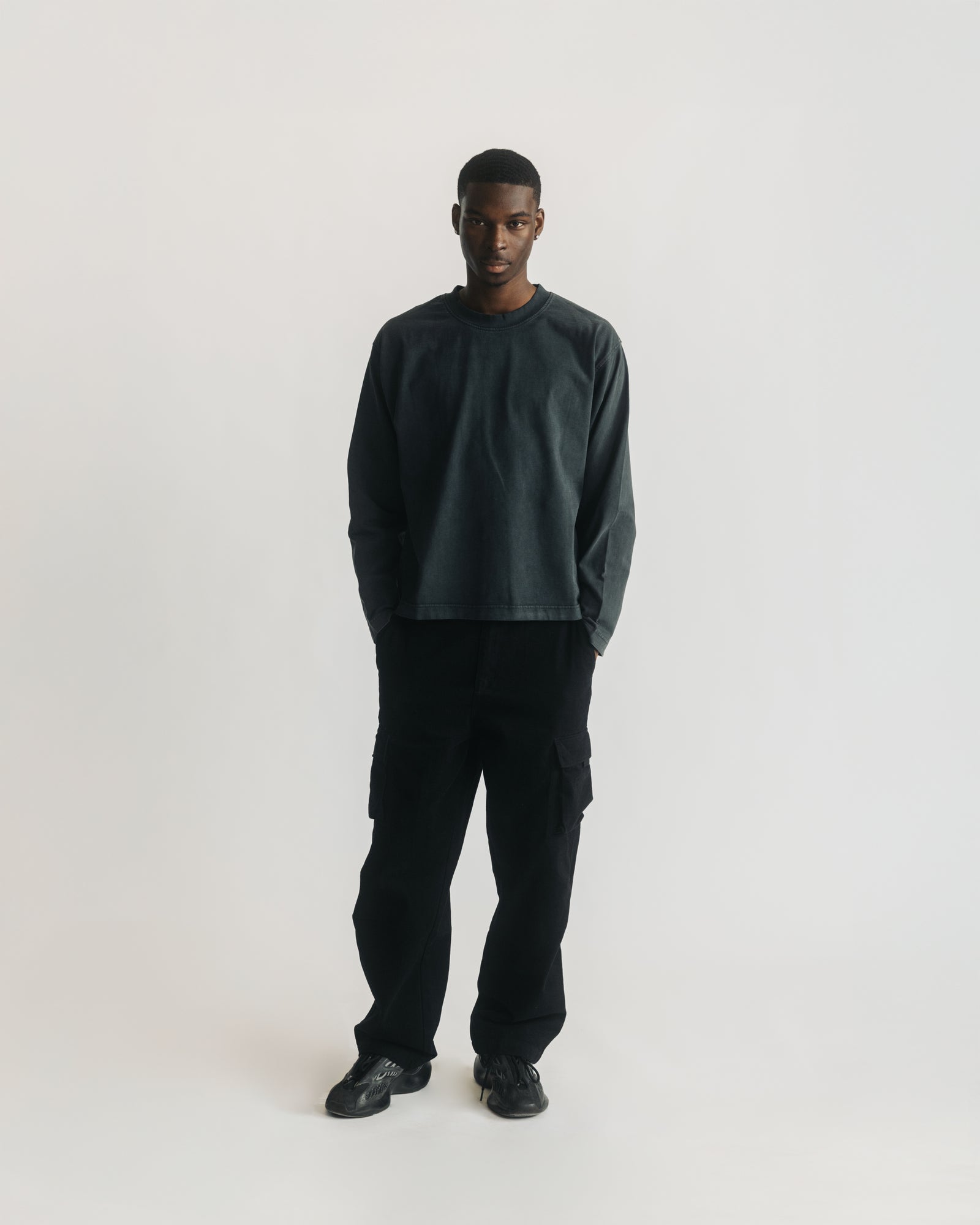 Thermal Long Sleeve - Vintage Black – Hours