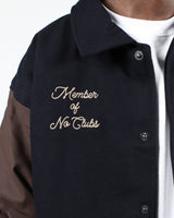 Member of No Clubs Varsity Jacket - Navy