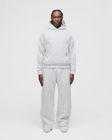 Drop Shoulder Hoodie - Ash