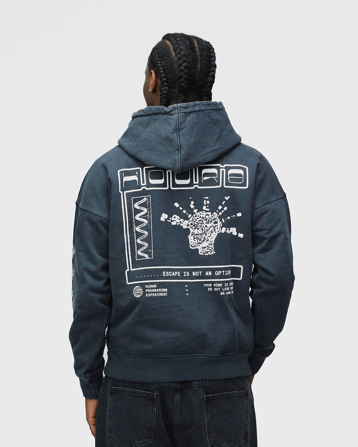 Mind Programming Hoodie - Vintage Black