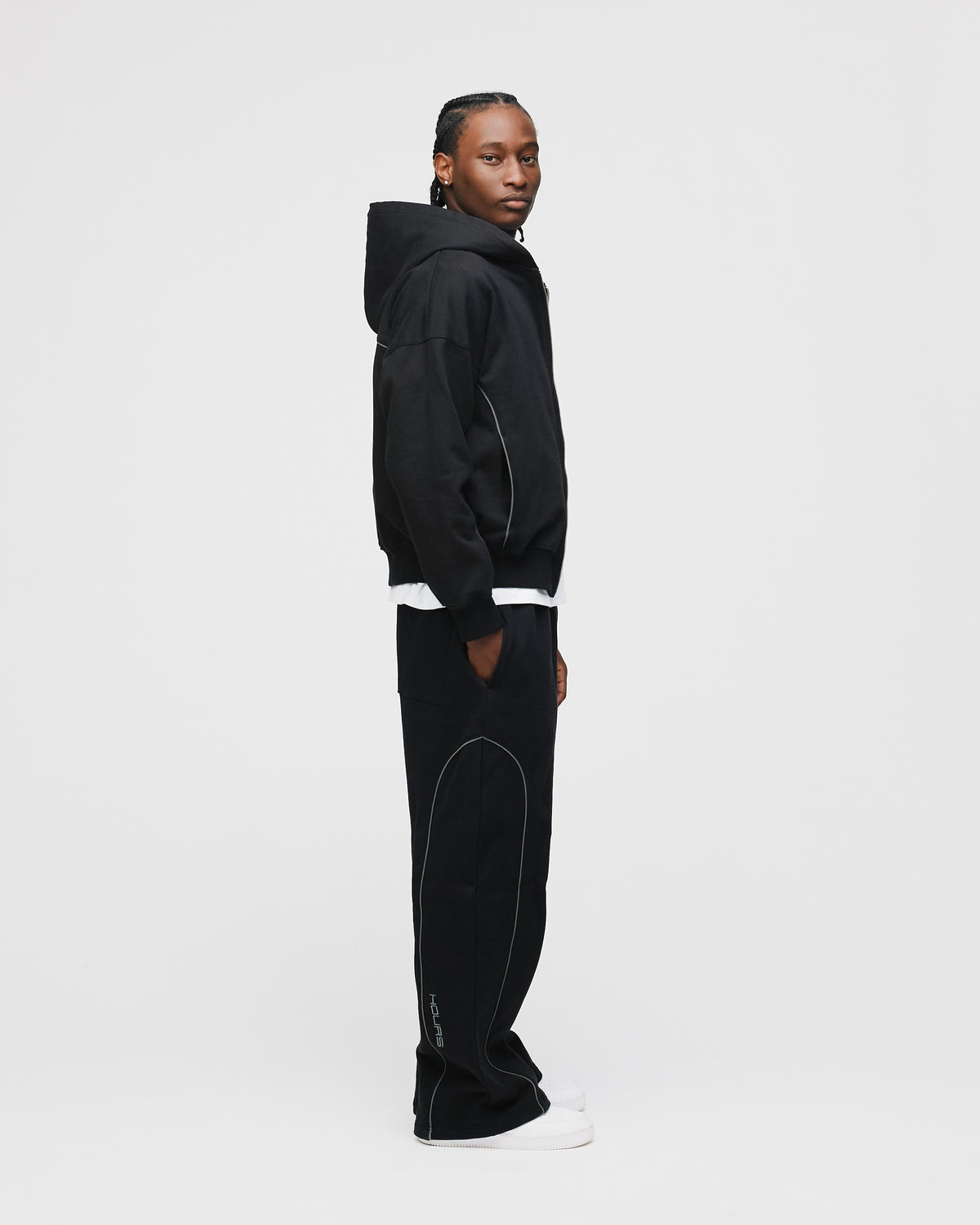 Arc Baggy Sweatpants - Black