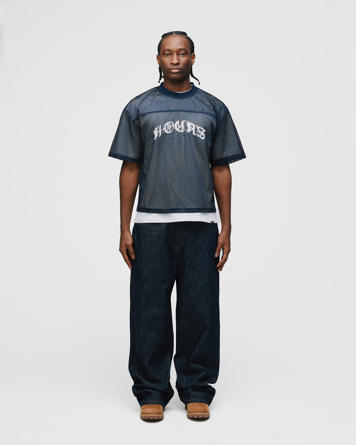 Mesh Jersey - Navy