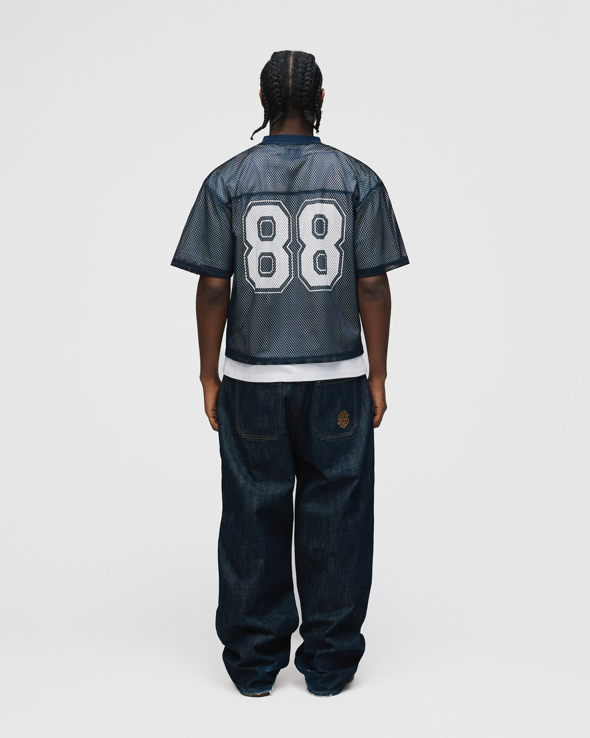 Mesh Jersey - Navy