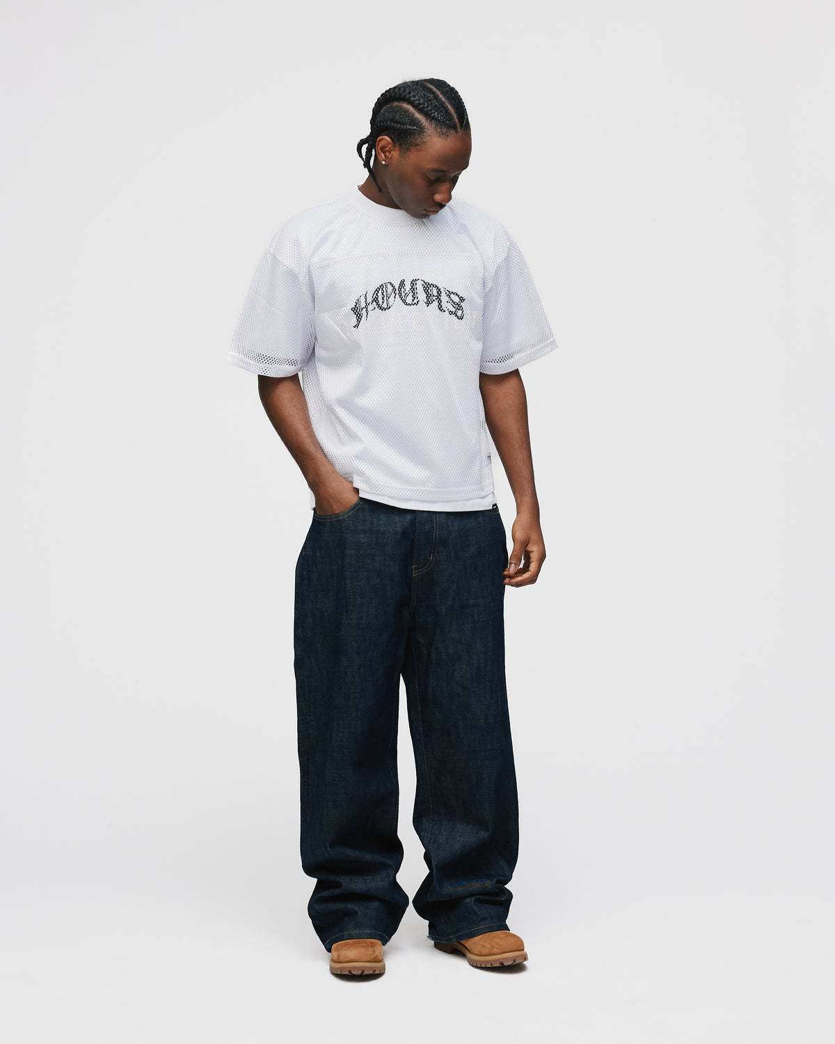 Mesh Jersey - White