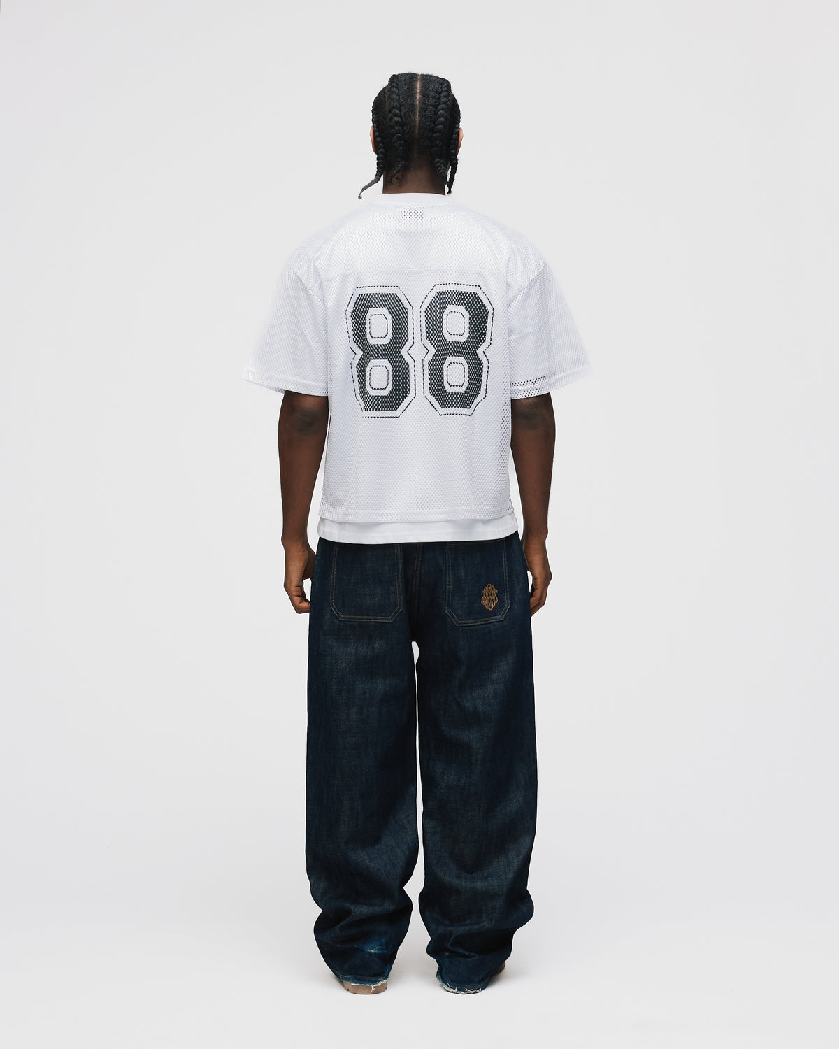 Mesh Jersey - White