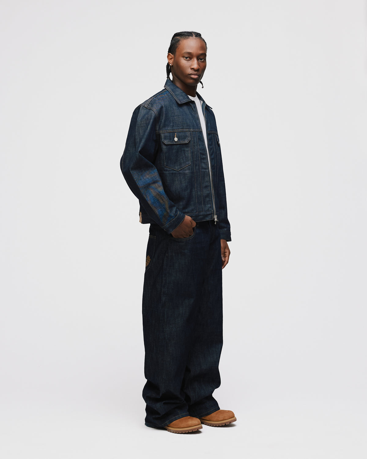 Raw Denim Jacket - Indigo