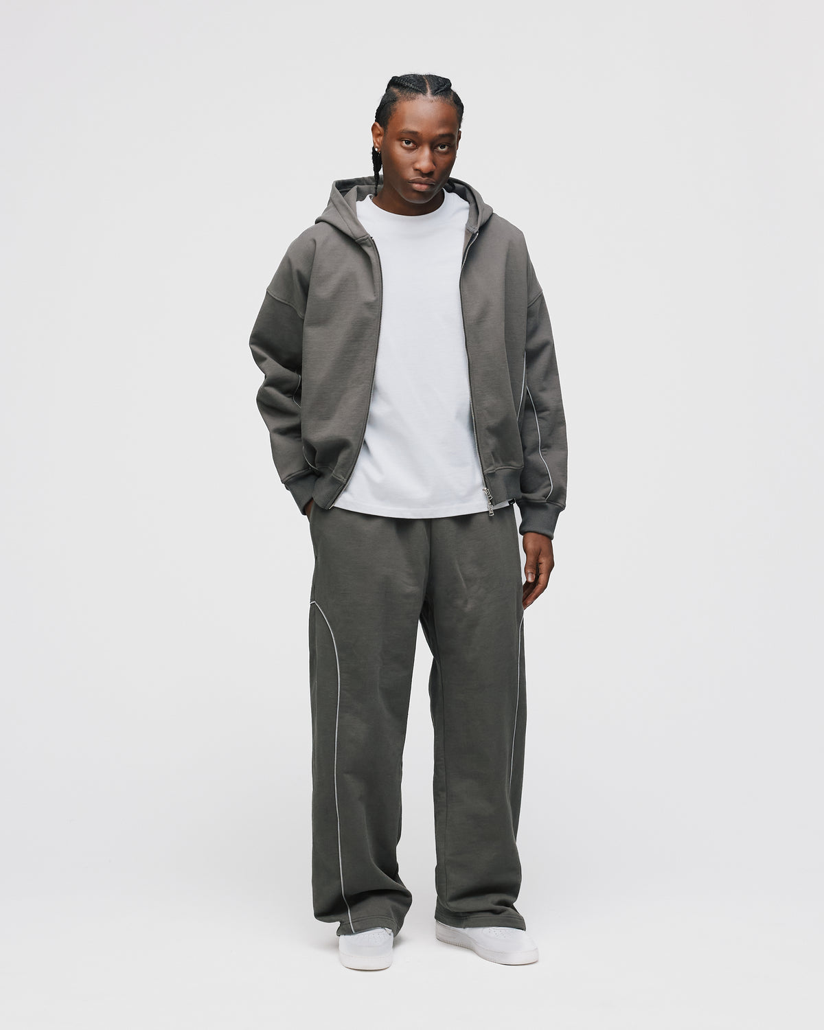 Arc Baggy Sweatpants - Charcoal