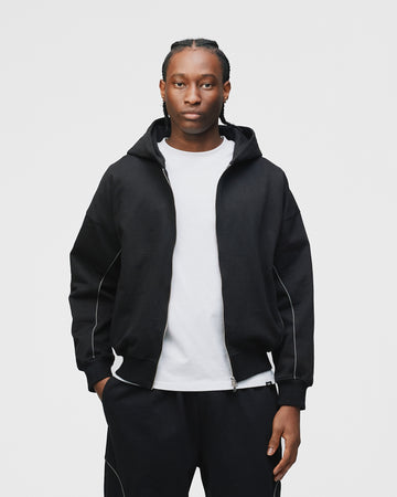 Arc Zip Hoodie - Black