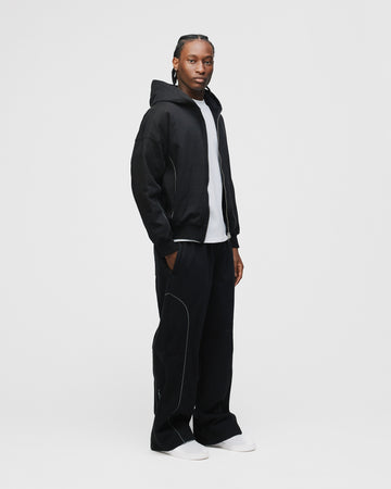 Arc Zip Hoodie - Black