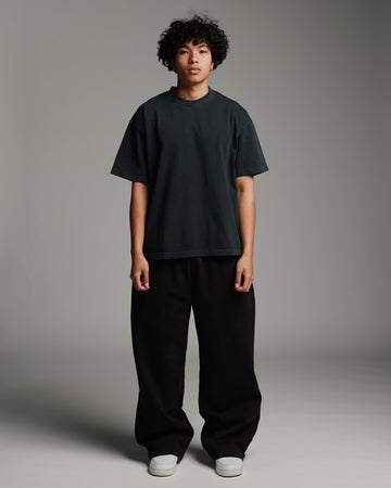 Drop Shoulder T-Shirt - Vintage Black