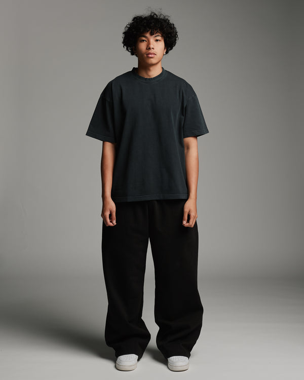 Drop Shoulder T-Shirt - Vintage Black