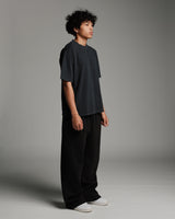 Drop Shoulder T-Shirt - Vintage Black