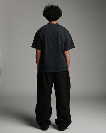 Drop Shoulder T-Shirt - Vintage Black