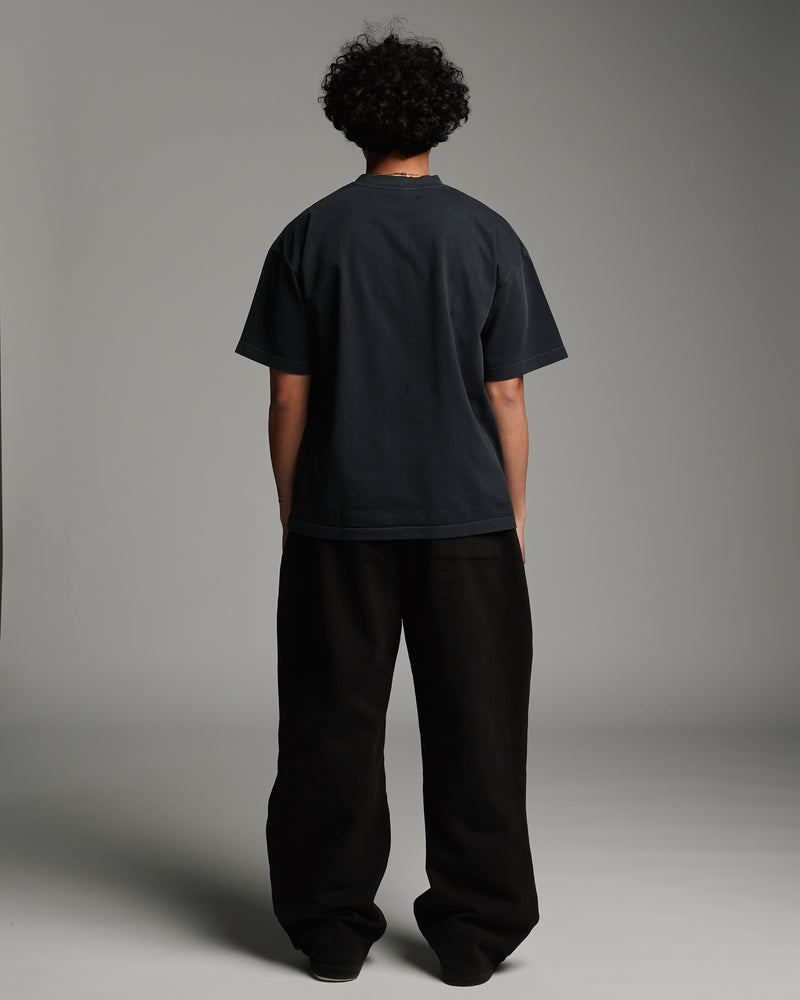 Drop Shoulder T-Shirt - Vintage Black